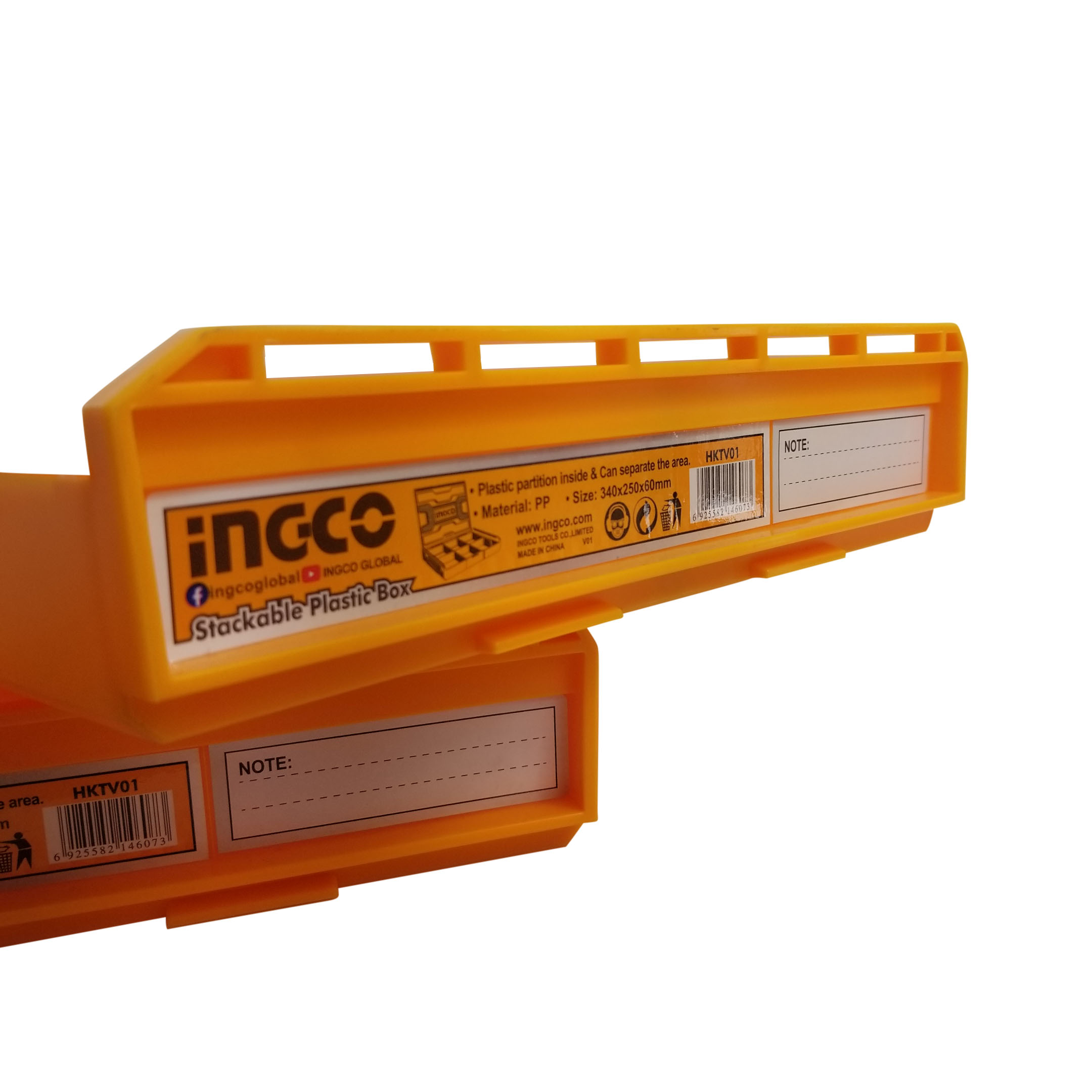 INGCO Stackable Plastic Box - INGCO Tools St Lucia - ingcotoolsslu.com